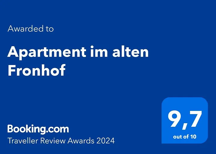 Apartment Im Alten Fronhof
